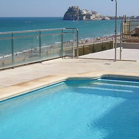 Apartamento Con Aire Acondicionado En 1ª Linea De Playa Edificio Moli De Vent Пеньискола Экстерьер фото